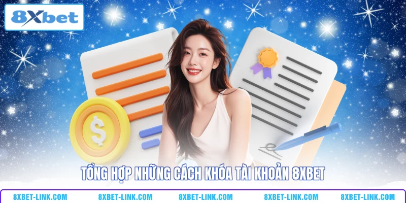 Tổng hợp những cách khóa tài khoản 8XBET